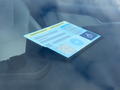 Blue Badge Dashboard Holder – Easy-Remove Disability Parking Badge Display